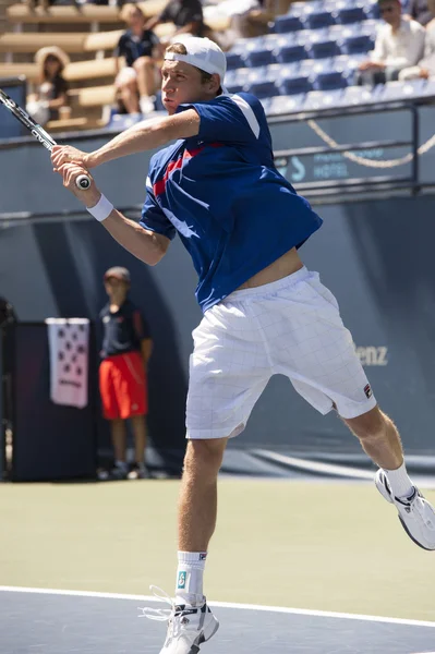 Matthew Ebden in action during the game — Stock Photo, Image