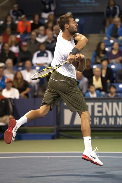 Benoit Pairel en action pendant le match — Photo