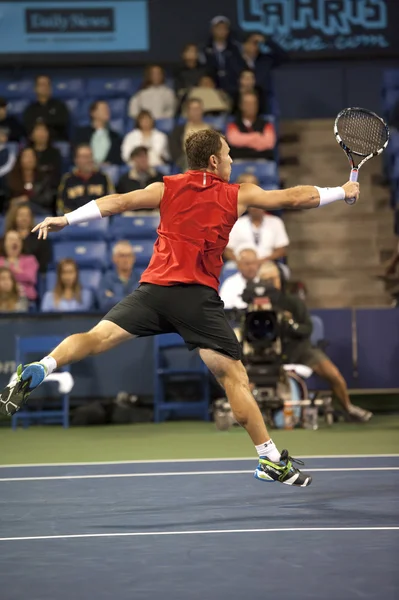 Michael Russell in action during the game — Stock Photo, Image