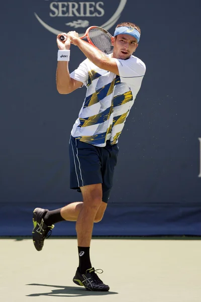 Marinko matosevic v akci během hry — Stock fotografie