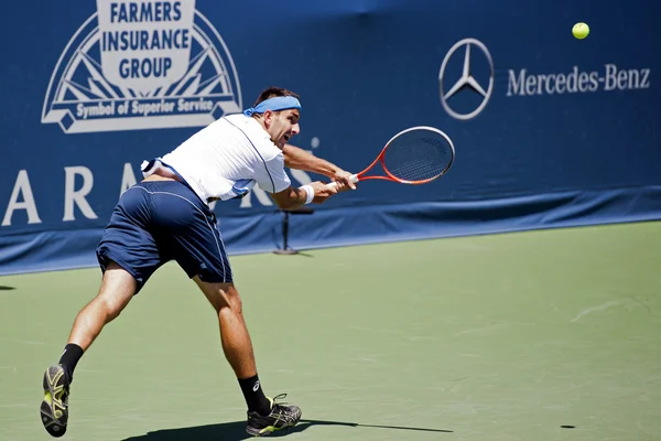 Marinko matosevic w akcji podczas gry — Zdjęcie stockowe