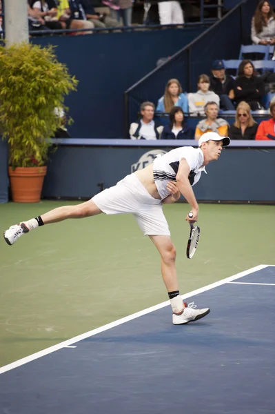 Sam Querrey in action during the game — Stock Photo, Image