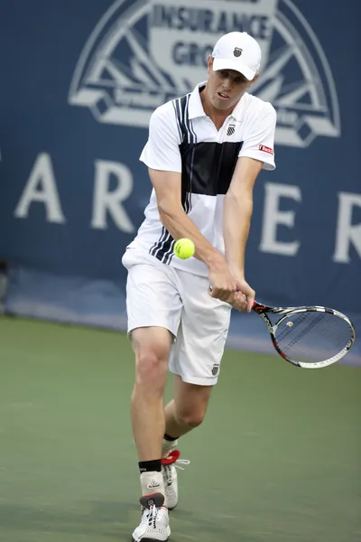 Sam querrey under spelet — Stockfoto