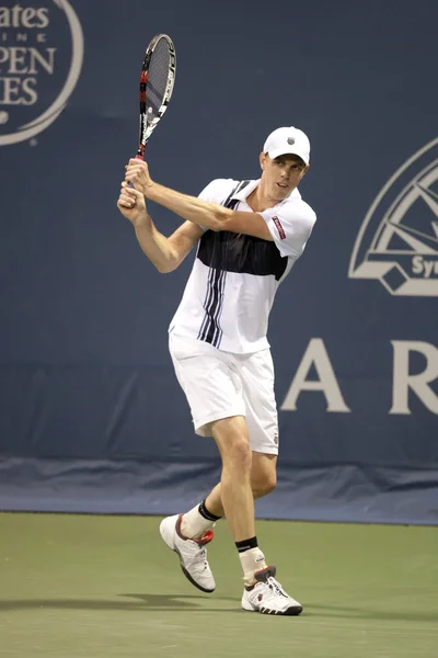 Sam Querrey in azione durante il gioco — Foto Stock