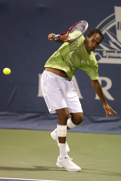 Rajeev Ram in action during the game — Stock Photo, Image