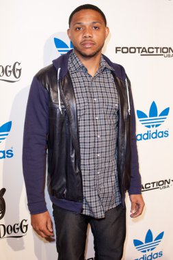 Eric gordon geldiğinde nba all-star haftasonu birlikte adidas ve snoop dogg tarafından barındırılan VIP parti