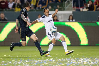 Landon donovan ve danny califf oyun sırasında eylem