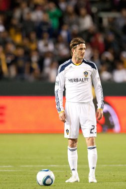 oyun sırasında David beckham