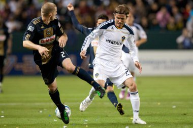 David beckham ve Ürdün harvey eylem oyun sırasında