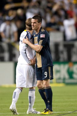David beckham ile sebastien le toux el maçtan sonra sallar.