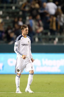 oyun sırasında David beckham
