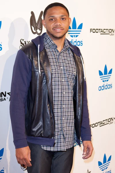 Eric Gordon érkezik az Nba All-Star hétvége Vip Party házigazdája Adidas és Snoop Dogg — Stock Fotó