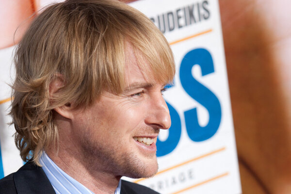 Owen Wilson arrives at the world premiere of Hall Pass