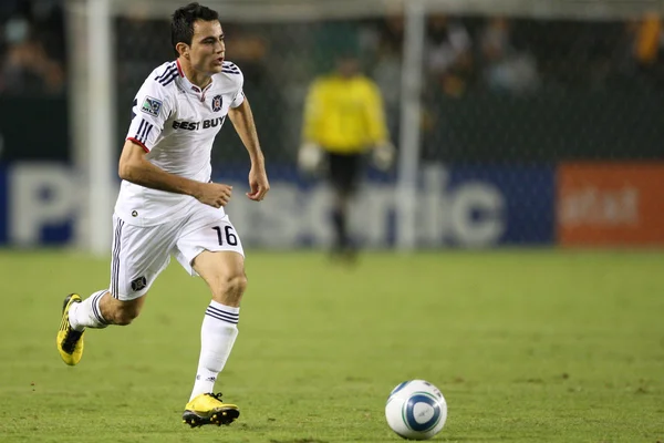 Marco Pappa en acción durante el juego —  Fotos de Stock