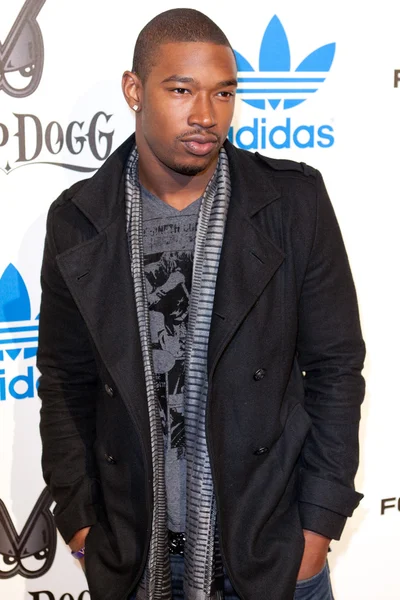 Kevin "K-Mac" McCall arrives at the NBA All-Star Weekend VIP party co-hosted by Adidas and Snoop Dogg — Stock Photo, Image