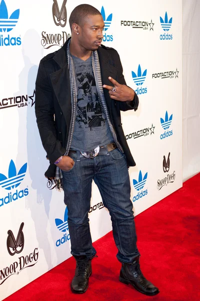 Kevin "K-Mac" McCall arrives at the NBA All-Star Weekend VIP party co-hosted by Adidas and Snoop Dogg — Stock Photo, Image