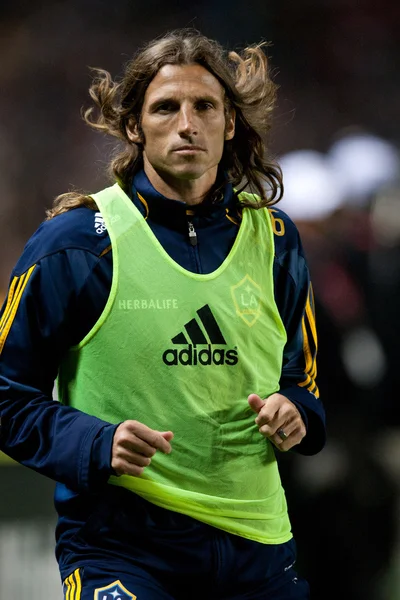 Frankie Hejduk warms up during the game — Stock Photo, Image