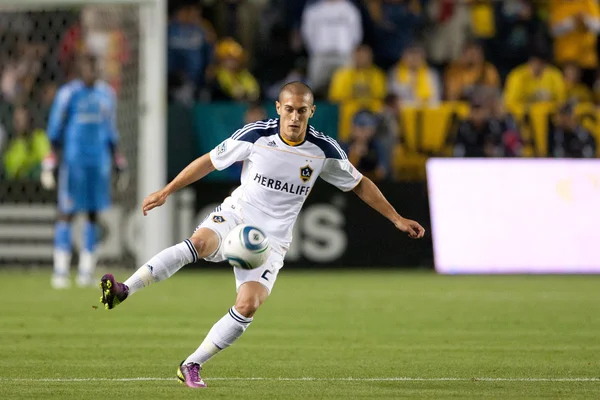 Bryan Jordan in action during the game — Stock Photo, Image