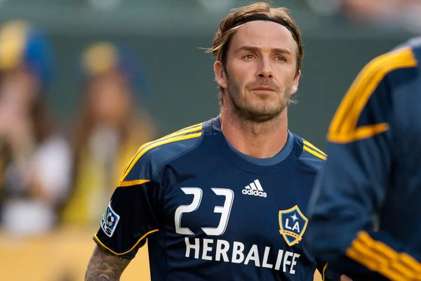 Maçtan önce David beckham