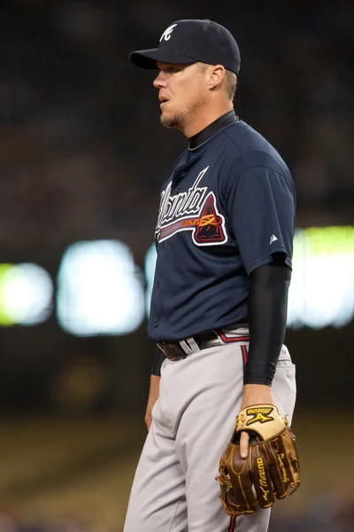 A játék során Chipper Jones — Stock Fotó