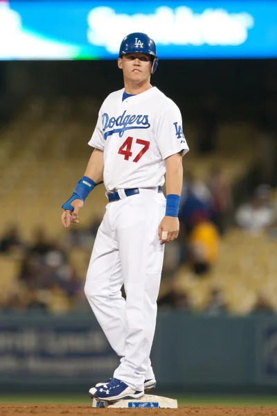 Jerry Sands en acción durante el juego — Foto de Stock