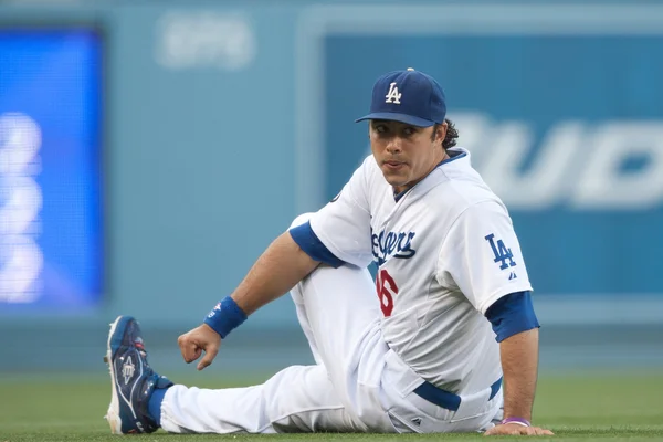 Ndre Ethier before the game — Stock Photo, Image