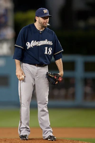 Shaun Marcum durante el juego — Foto de Stock