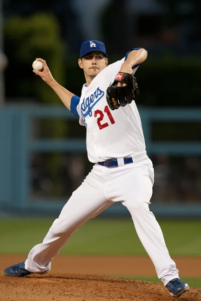 En lanzamientos de Garland durante el juego — Foto de Stock