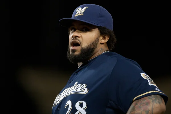 Prince Fielder during the game — Stock Photo, Image