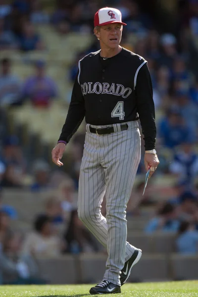 Jim Tracy before the game — Stock Photo, Image