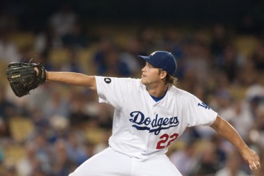 Clayton kershaw oyun sırasında