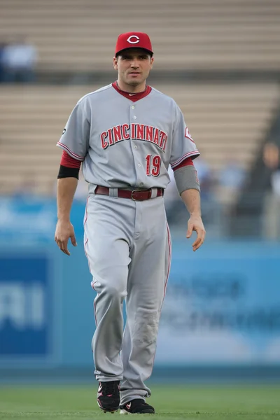 Joey votto voordat het spel — Stockfoto