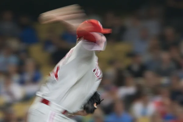 Roy Halladay pitches during the game — Stock Photo, Image