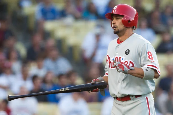 Shane victorino under spelet — Stockfoto