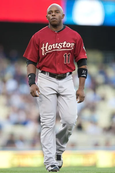 Jason Bourgeois during the game — Stock Photo, Image