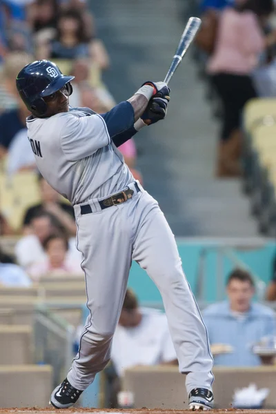 Orlando Hudson in action during the game — Stock Photo, Image