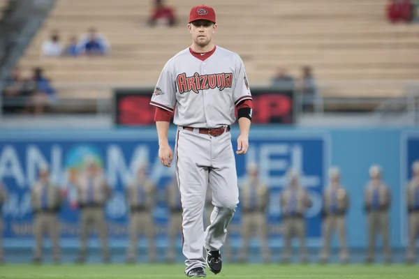 Aaron Hill before the game — Stock Photo, Image