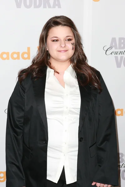 Constance McMillen chega ao 21st Annual GLAAD Media Awards — Fotografia de Stock