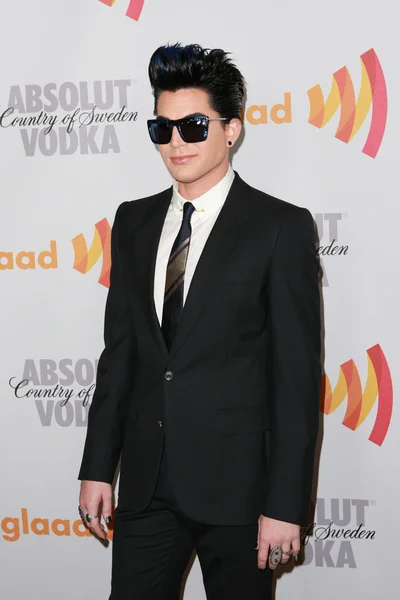 Adam Lambert arrives at the 21st Annual GLAAD Media Awards — Stock Photo, Image