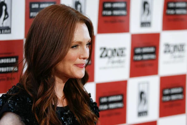 Julianne moore geldi çocuklar Tamam prömiyeri vardır — Stok fotoğraf