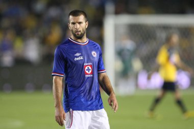 Emanuel villa club Amerika vs cruz azul oyunu oyun sırasında