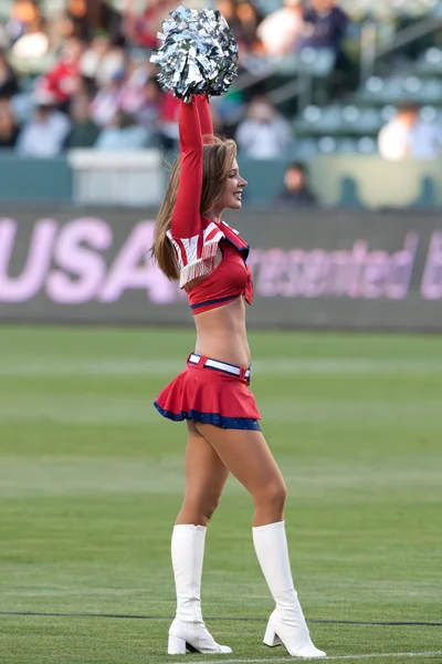 Chivas girls before the Major League Soccer game — Stock Photo, Image