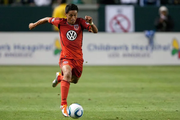 Andy Najar in action during the game — Stock Photo, Image