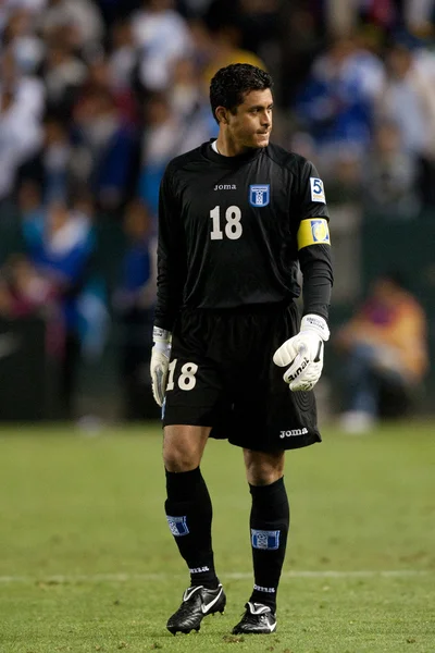 Noel Valladares r during the game — Stock Photo, Image