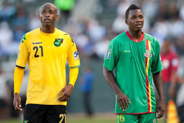 Luton Shelton y Leon Joseph durante el partido — Foto de Stock