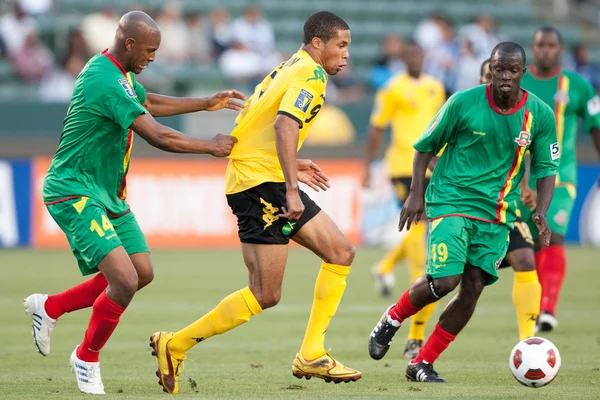 Leon johnson, ryan johnson ve patrick modeste oyun sırasında eylem