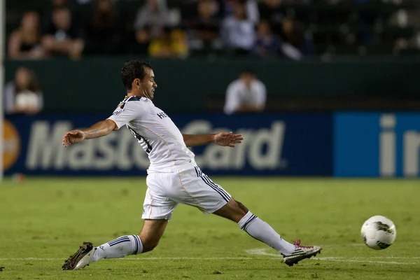 Juninho in actie tijdens het spel — Stockfoto