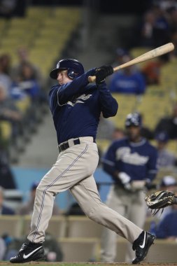 David eckstein bir salıncak oyun sırasında alır.