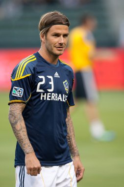 Maçtan önce David beckham