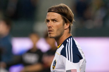Maçtan önce David beckham